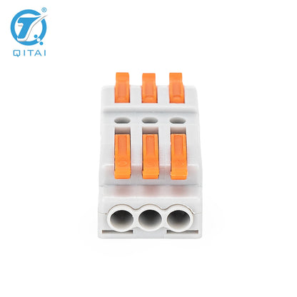 KV233-500-3P SPL 3 Way Fast Connectors Wholesale Fire Resistant PUSH in Universal Cable Wire Connector