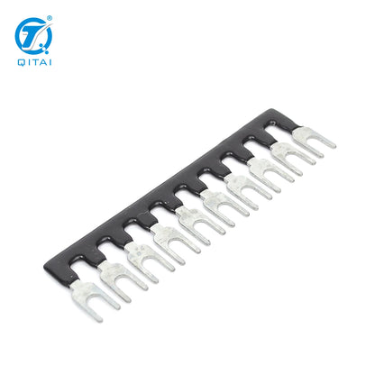 EB 10-8B 10 Position Terminal Strip Plug-In Bridge Components for Terminal Connection Bar Jumper Strip Product Terminal Blocks