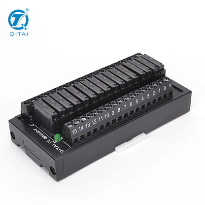 QMY416D-P 5A DC24V 7.5mA 16 SSR Relay Module 16 Channel Automotive PLC Terminal Block