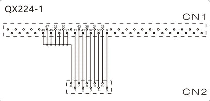 QX224-1  Servo Motor Cable A/AB Series PLC Cable 50P/MDR 10P/MIL Safe Electrical Wire Manufacturing Equipment Extension Cable