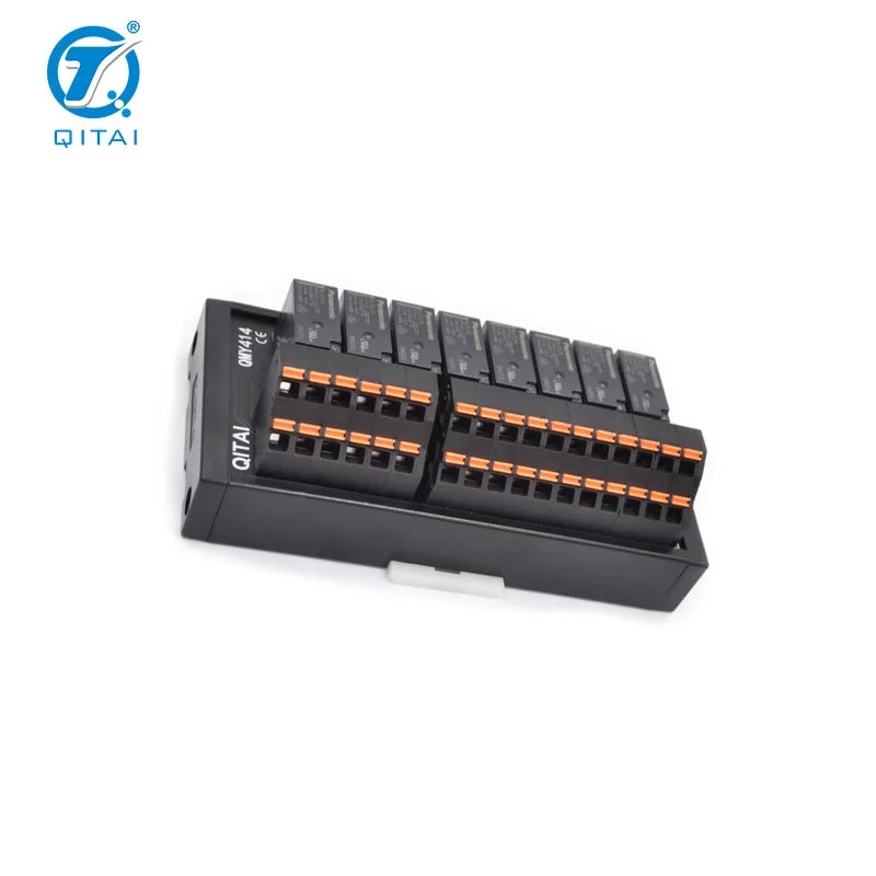 QMY414SL PLC Automation Control Electronic Wiring Relay Module 8 Channel Terminal Block