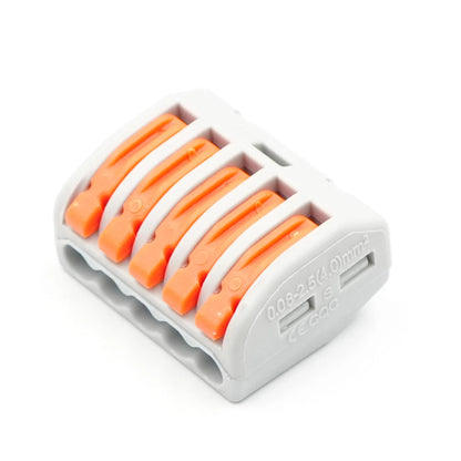 QPCT-215 250V 32A Push-in Quick-Connect Tool-Free Push-in Press-in Terminal Blocks