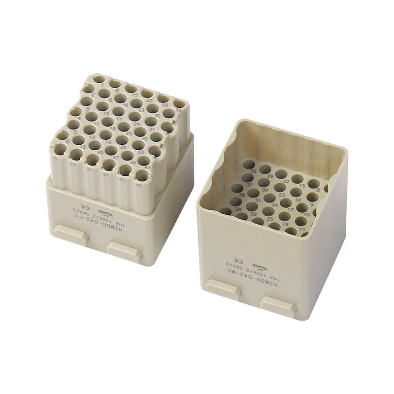 H2MDD-042-FC Heavy-Duty Connector IP65 for Medical Gear Low-Noise Transfer Anti-Bacterial Modular Design Stable Operation
