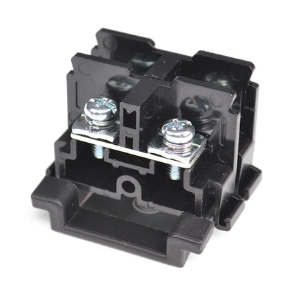 QUTD-32 Screw Terminal Block Double Pole Screw Terminal DIN Rail Mount Connection Terminal Industrial Terminal Block