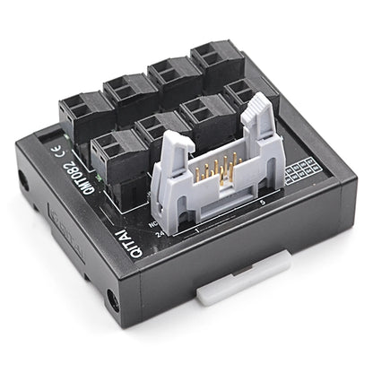 QMT082  8 Bit Output Terminal Block DC24V 1A PLC Module Connect with LED Light Remote Control