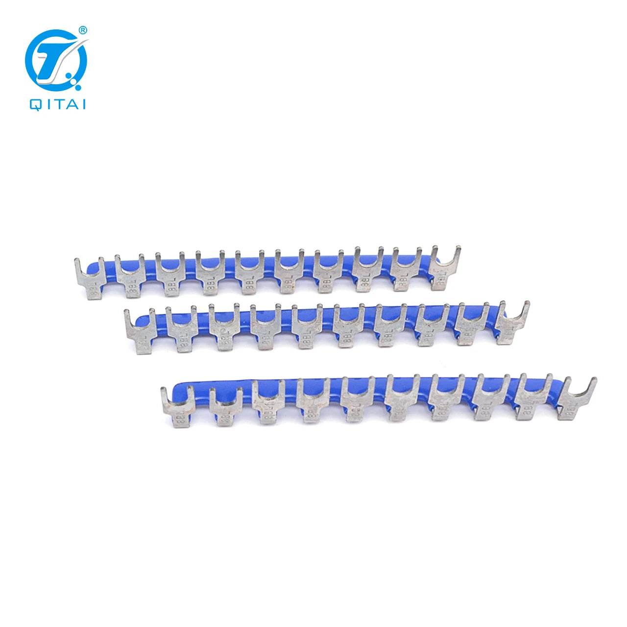 EB 10-8BL(BU) 10 Position Terminal Strip Terminal Connection Bar Jumper Strip Plug-In Bridge Components