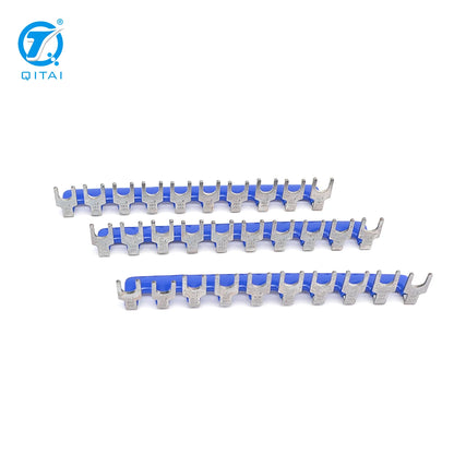 EB 10-8BL(BU) 10 Position Terminal Strip Terminal Connection Bar Jumper Strip Plug-In Bridge Components