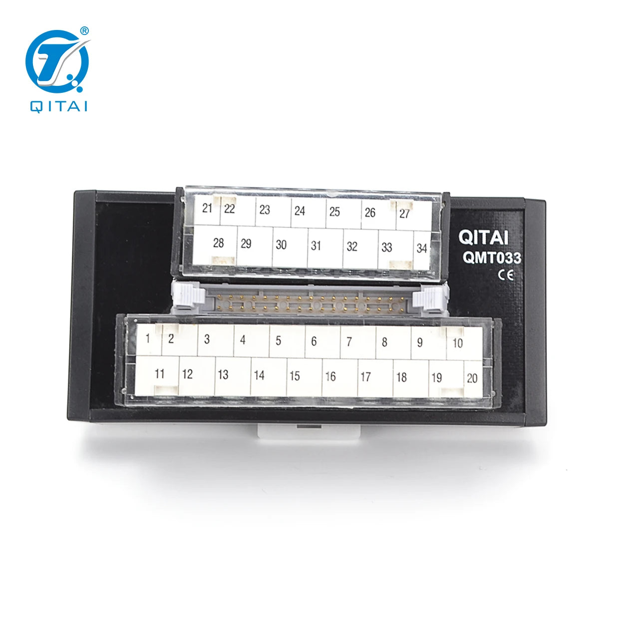 QMT033 High Efficiency 1A DC24V Common Terminal Blocks No Distinction Between Input/Output Bidirectional Connection