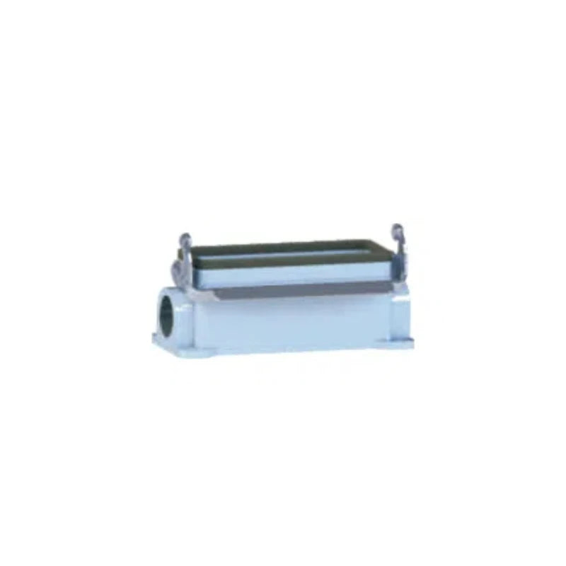 H24B-SG-1L-2PG21 Industrial Heavy Duty Connector Compact Series Top Entry Protective Hoods Aluminum Housing Copper