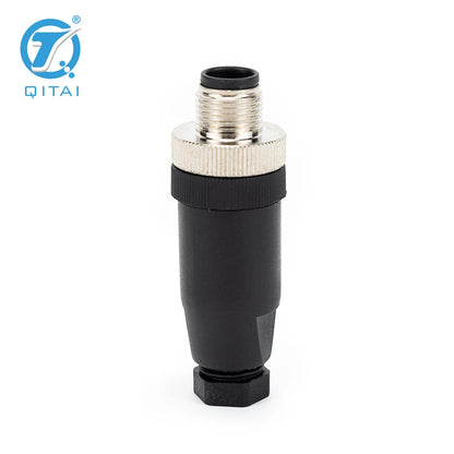 M12-M04 M12 Waterproof Circular Plug Cable Connector 3 4 5 Pin Sensor Male Female-Connectors Product Category
