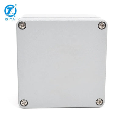 Aluminum Waterproof IP66 Junction Terminal Box Electronics Aluminum Distribution Box   Project Electronic Terminal Enclosure