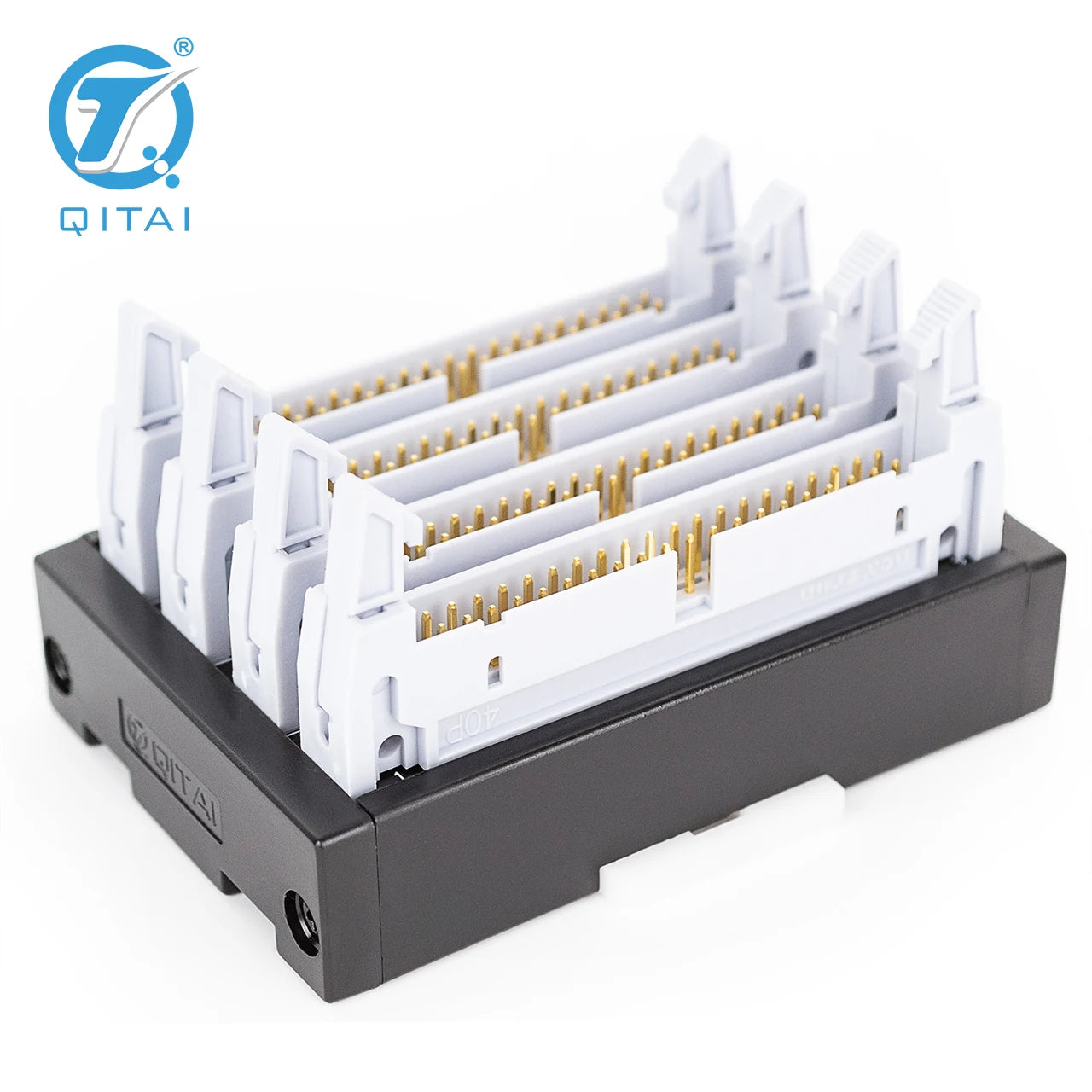 QMT134   40horns Transfer Terminal Block Quick Disassembly Design High-efficiency and Wire-saving Connection