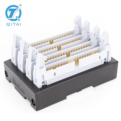 QMT134   40horns Transfer Terminal Block Quick Disassembly Design High-efficiency and Wire-saving Connection
