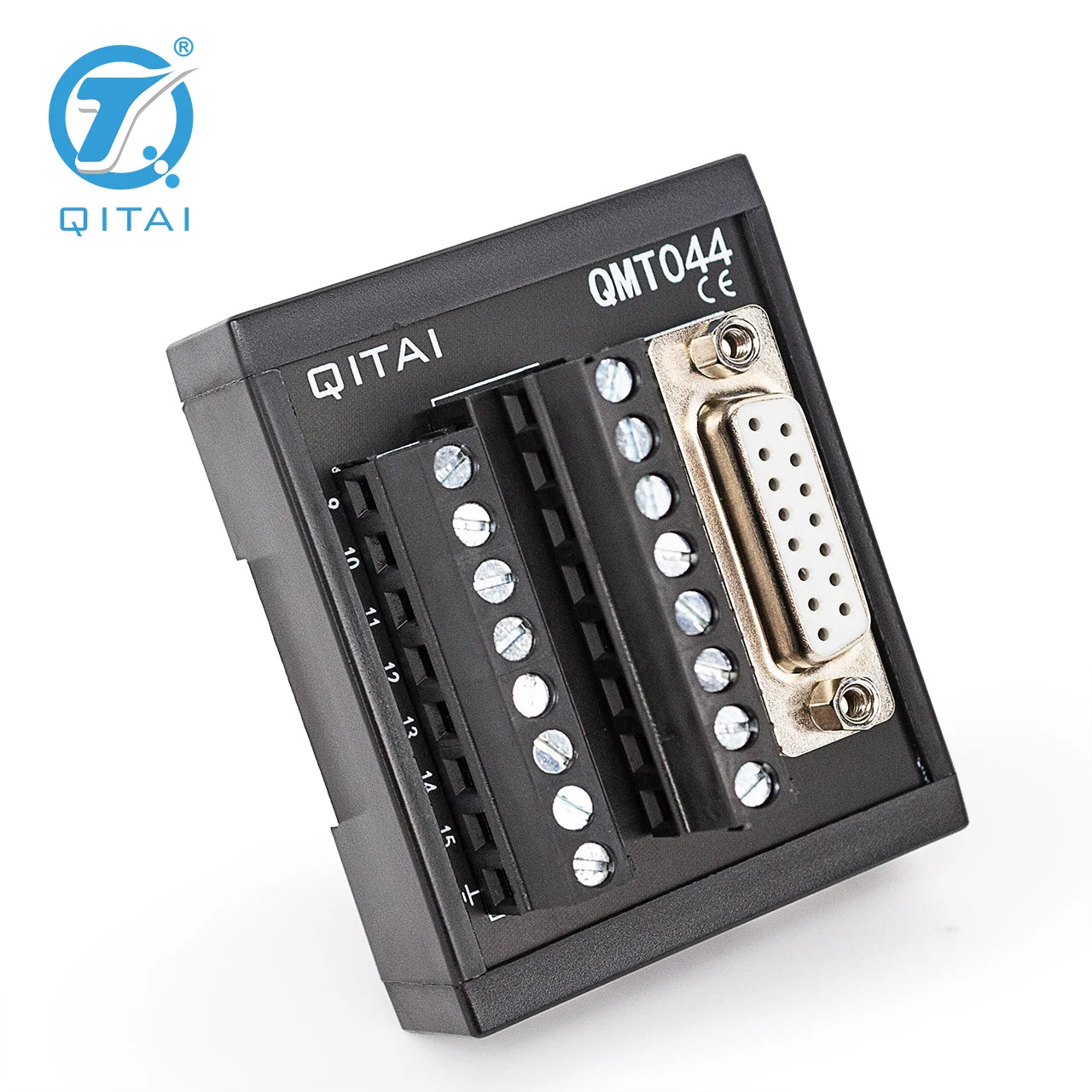 QMT044 15 PIN Female PLC Terminal Station Screw Terminal Block Module for Automotive D-SUB Connector PLC Connect