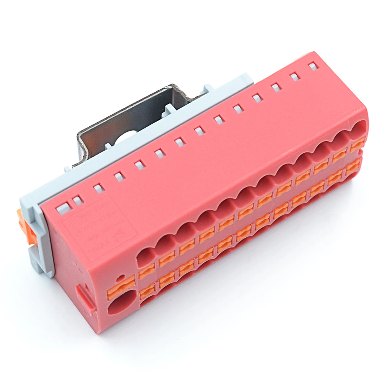QPTFX 6/24*2.5-H-R Straight Plug 24 Bit Din Rail Distribution Block 2.5 Mm Wire Diameter Automotive
