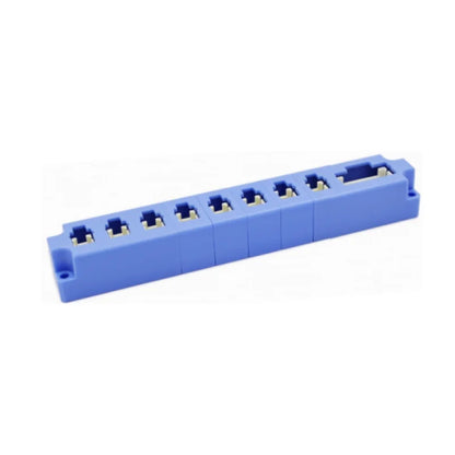 QMT-SV-4 70mA DC24V IP20 Multi-Ports Splitter NPN PNP 180 Degree Ports Modular Pcb Jack