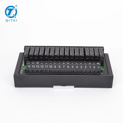 QMY416D-P 5A DC24V 7.5mA 16 SSR Relay Module 16 Channel Automotive PLC Terminal Block