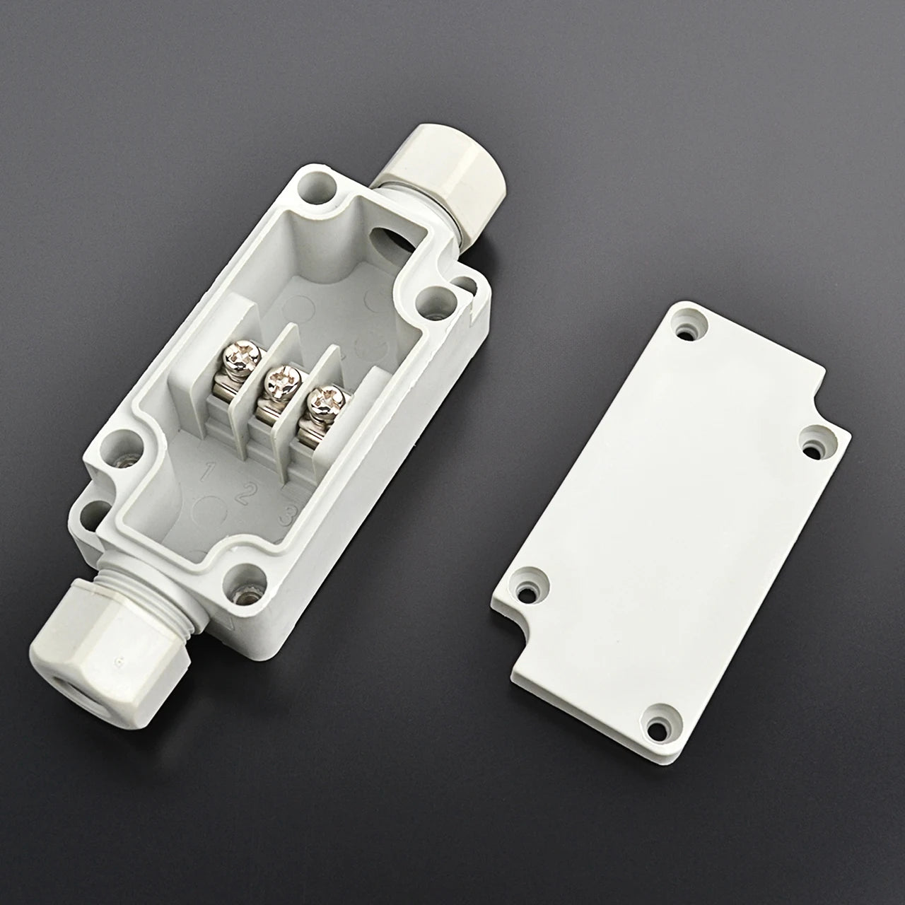 3P Terrminal Blocks BOX Waterproof Plastic Electronic Project Box Convenient and Practical IP66  Terminal Block Box