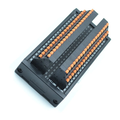 QMT124 40 Bit Spring Type Terminal Block Strips  Connection Cable for Plc Equipment
