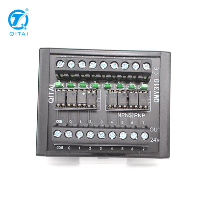 QITAI QMY310 Terminal Block Module for PLC Wiring NPN/PNP 8 SSR 12-60V DC Input Screw Connection for Motors Control High-Powered