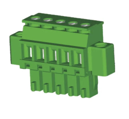 QPRA-381F 3.81mm Pitch 2P-24P 300v 10A High Strength Spring Wire Strong Shock Resistance Plug PCB Terminal Connector Blocks