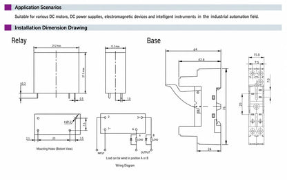 QG3RD50D2-24D PCB Solid State Relay 50-100VDC 2A DC24V DC Output Transistor Optocoupler for DC Motor Control