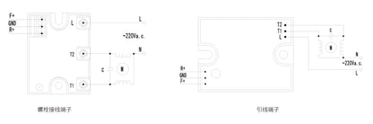 QMC380D20P-24(NPN) 20A 380V SSR Single Phase Motor Control Forward Rotation and Reverse Rotation Solid State Relay